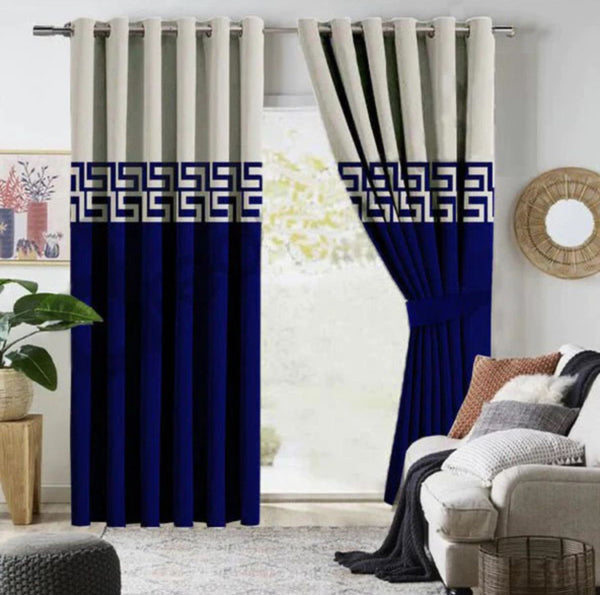 Creem&Blue
Luxury Velvet 2 tone Curtains