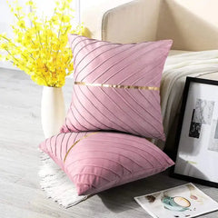 2 Pcs Velvet Decorative Cushions