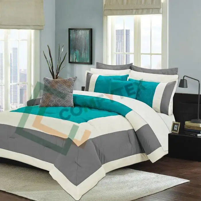 Daniel Gray Green Bed Sheet Set