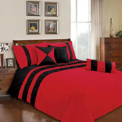 Embellish Horizontal Pleats Duvet Set Covers