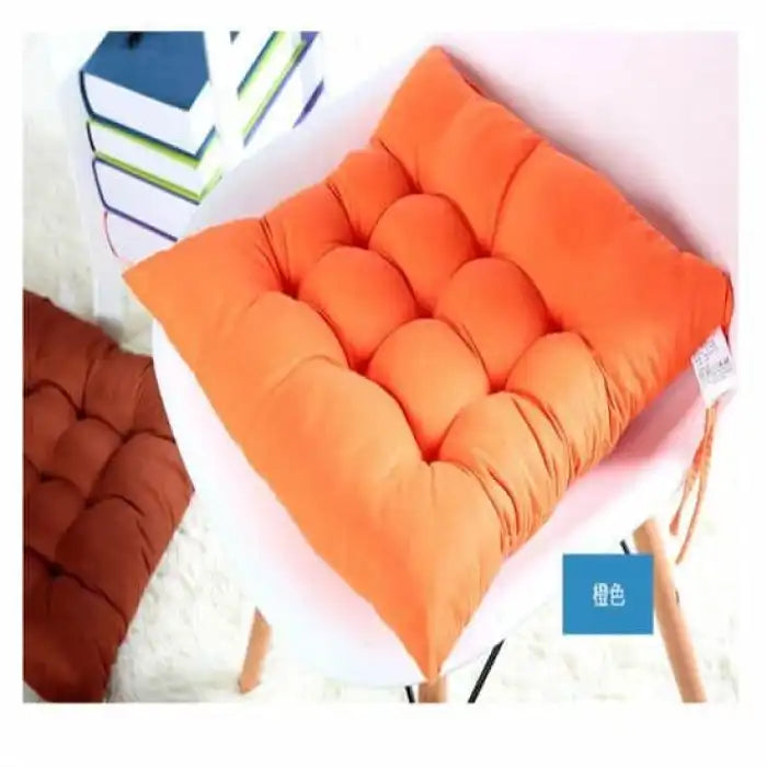 Floor Sitting Cushion_Chair Cushion Orange Cushion