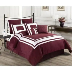 Horizontal Stripe Duvet Set