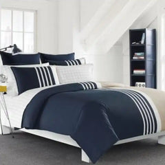 Horizontal Stripe Duvet Set