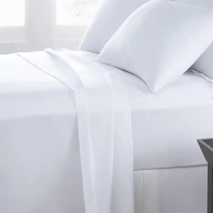 Hospital Bed Sheet White (Tc-180)-Single