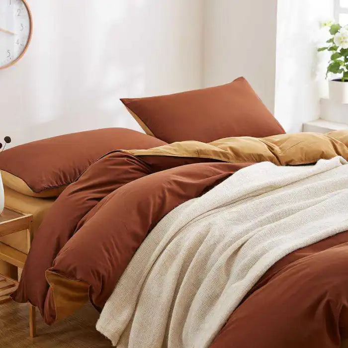 Luxury Plan Duvet Set