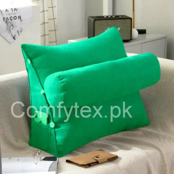 Triangle Back Ball Fiber Filled Comfortable Sofa Cushion / Pillow