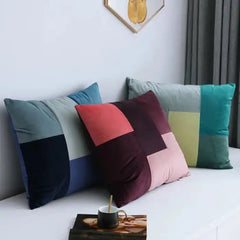 Velvet Geometric Sofa Cushion Bedding