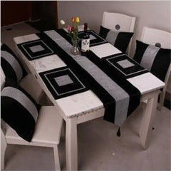 Velvet Table Runner Black