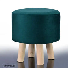 Wooden Stool Round Shape-549